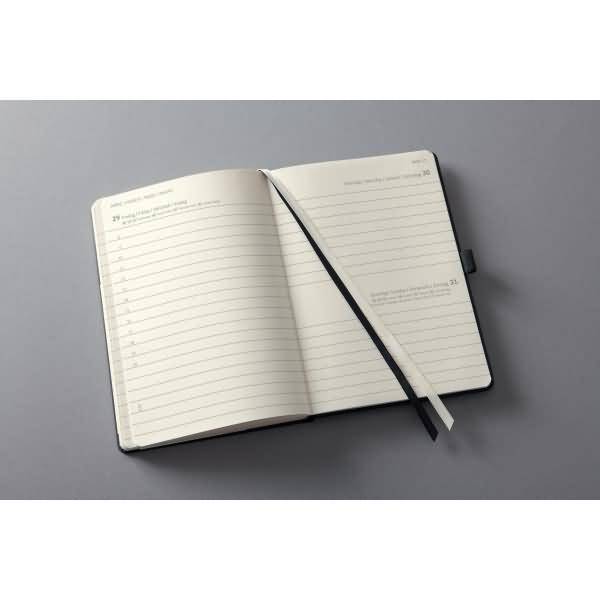 Calendario a libro Sigel Conceptum 2024 ca. DIN A6 calendario giornaliero nero 108 x 151 mm 1 giorno / 1 pagina 400 pagi-1