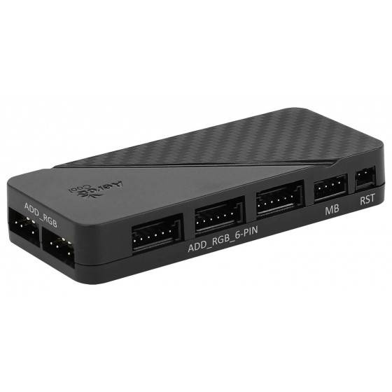 Aerocool Astro 12 Pro - Kit composto da 3 Ventole 120mm, Hub e Telecomando-5