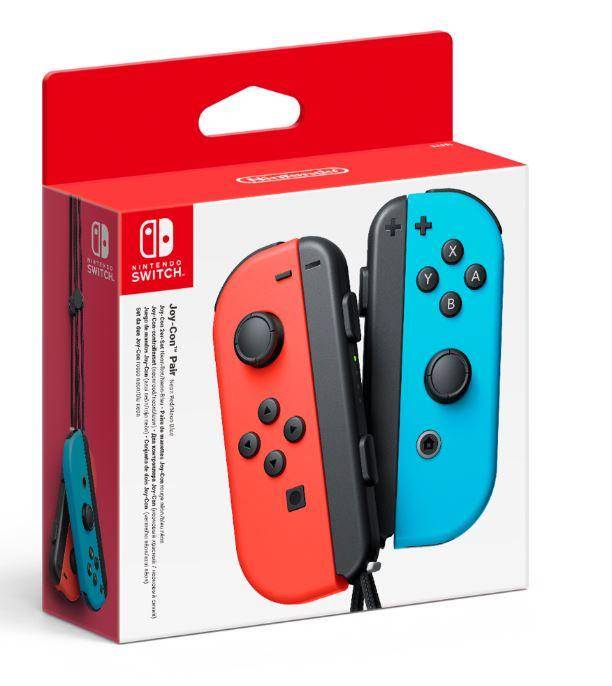 NINTENDO SWITCH SET 2 CONTROLLER WIRELESS JOY-CON DESTRO SINISTRO NEON RED/NEON BLU-0