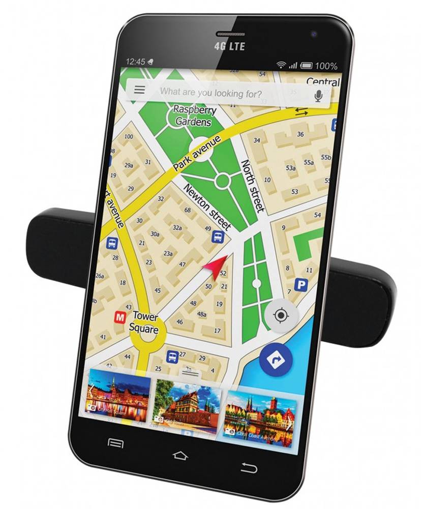 Supporto Magnetico da Auto per Smartphone con Doppia Clip-4