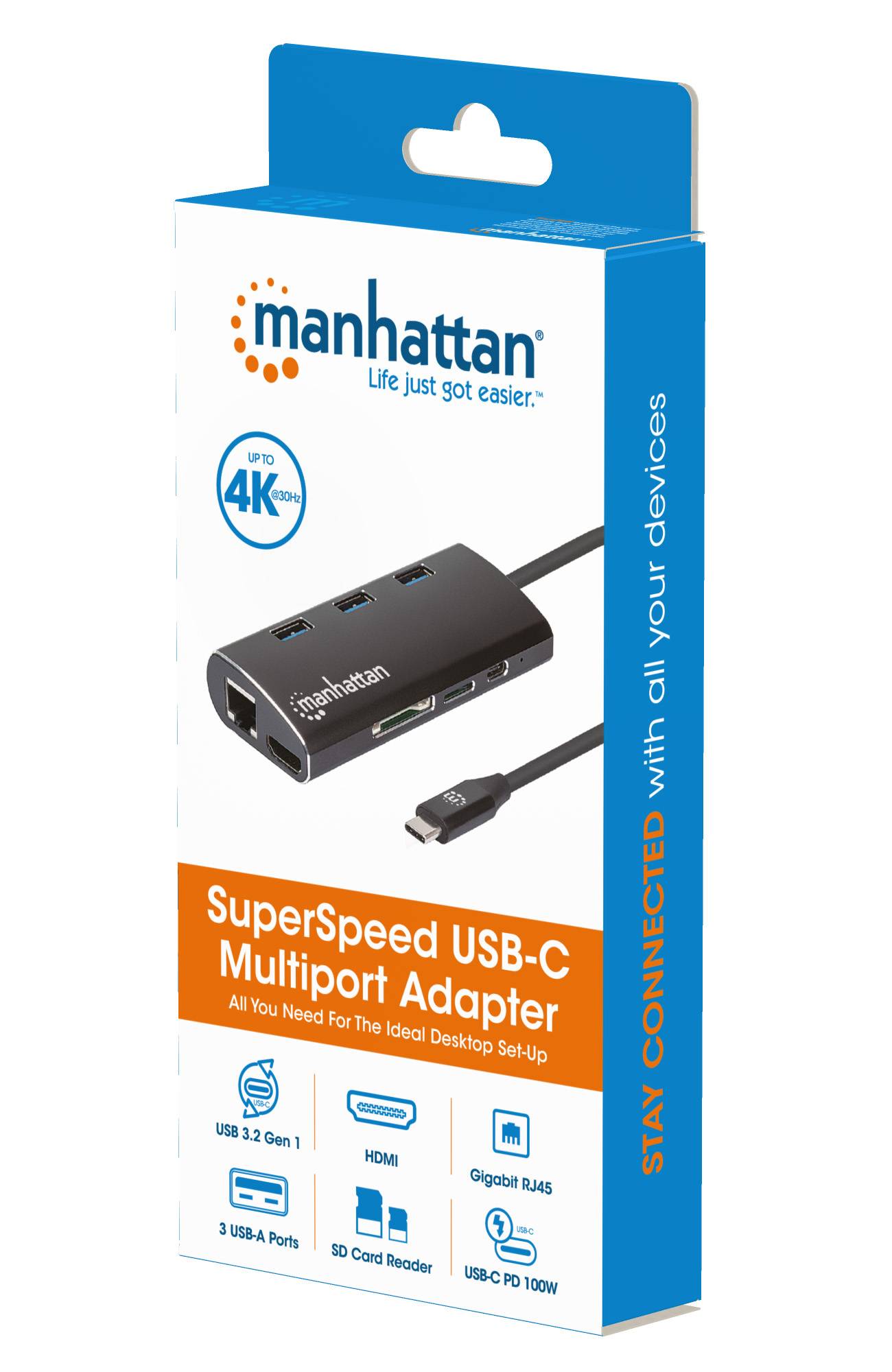 Adattatore USB-C™ SuperSpeed Multiporta-9
