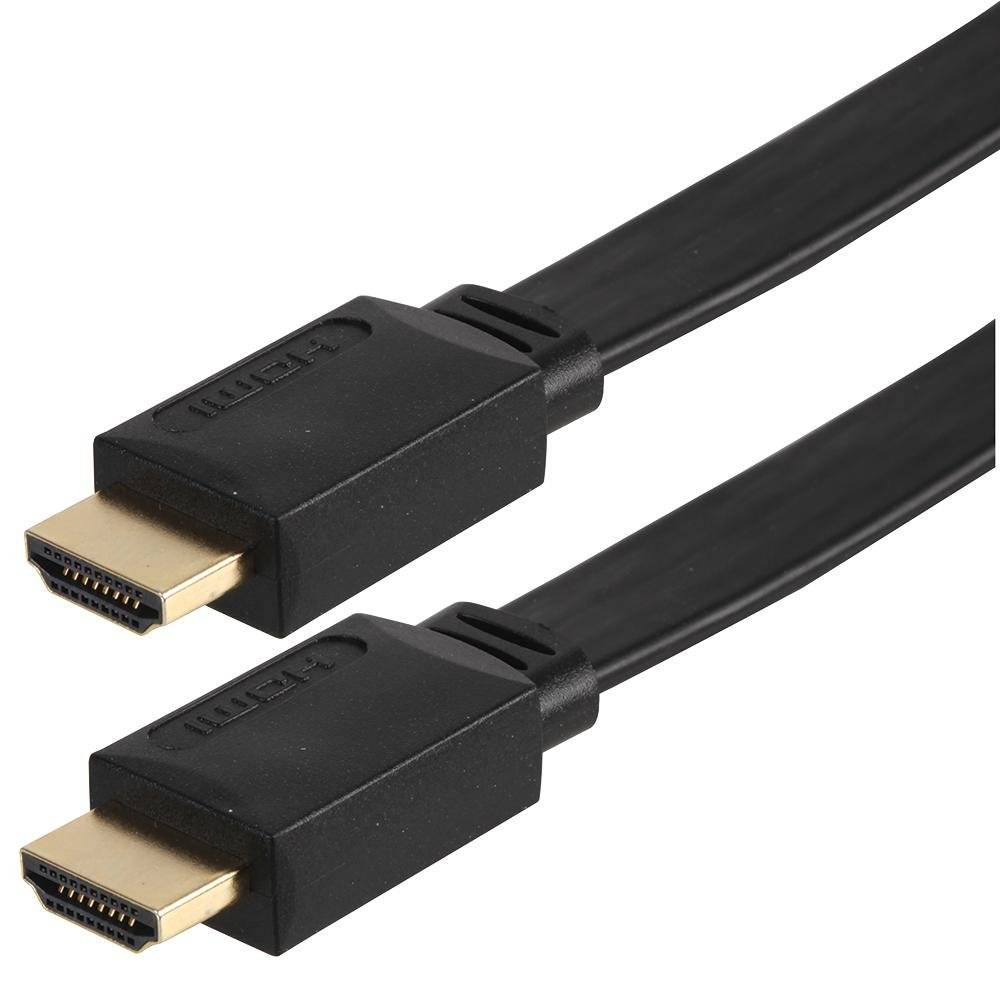 Techly Cavo HDMI High Speed con Ethernet A/A M/M Piatto 5m (ICOC HDMI-FE-050) ICOC HDMI-FE-050-5