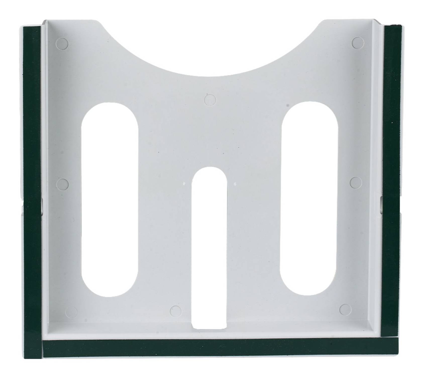 Tasca Porta-Documenti in Plastica Grigio-3