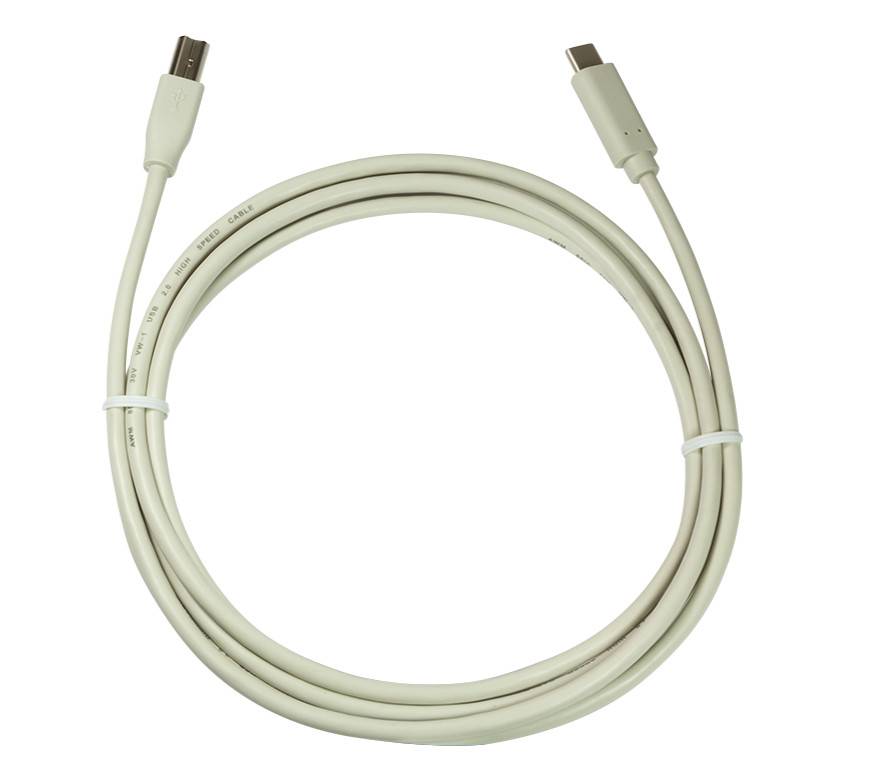 LOGILINK Cavo HighSpeed USB-C&trade Maschio/USB-B Maschio 2m Grigio Grigio 2 m-2