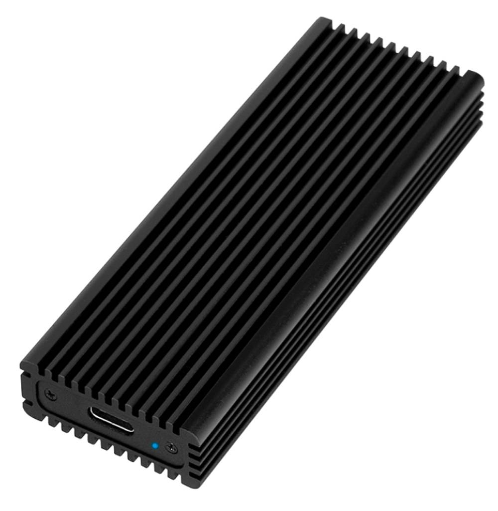 LOGILINK Box Esterno SSD USB3.2 Gen 2x1 USB-C&trade PCIe NVMe Nero-4