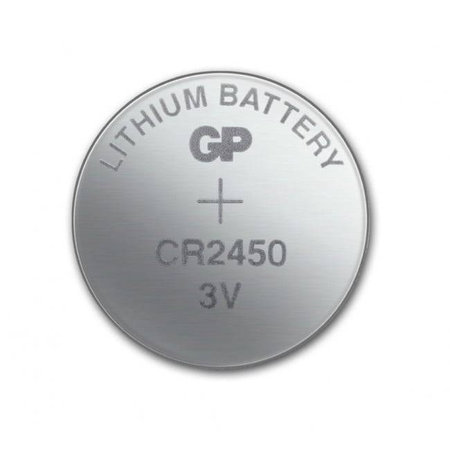 GP Battery Batteria al Litio a Bottone 3V CR2450 (Blister 5 Pezzi)-5