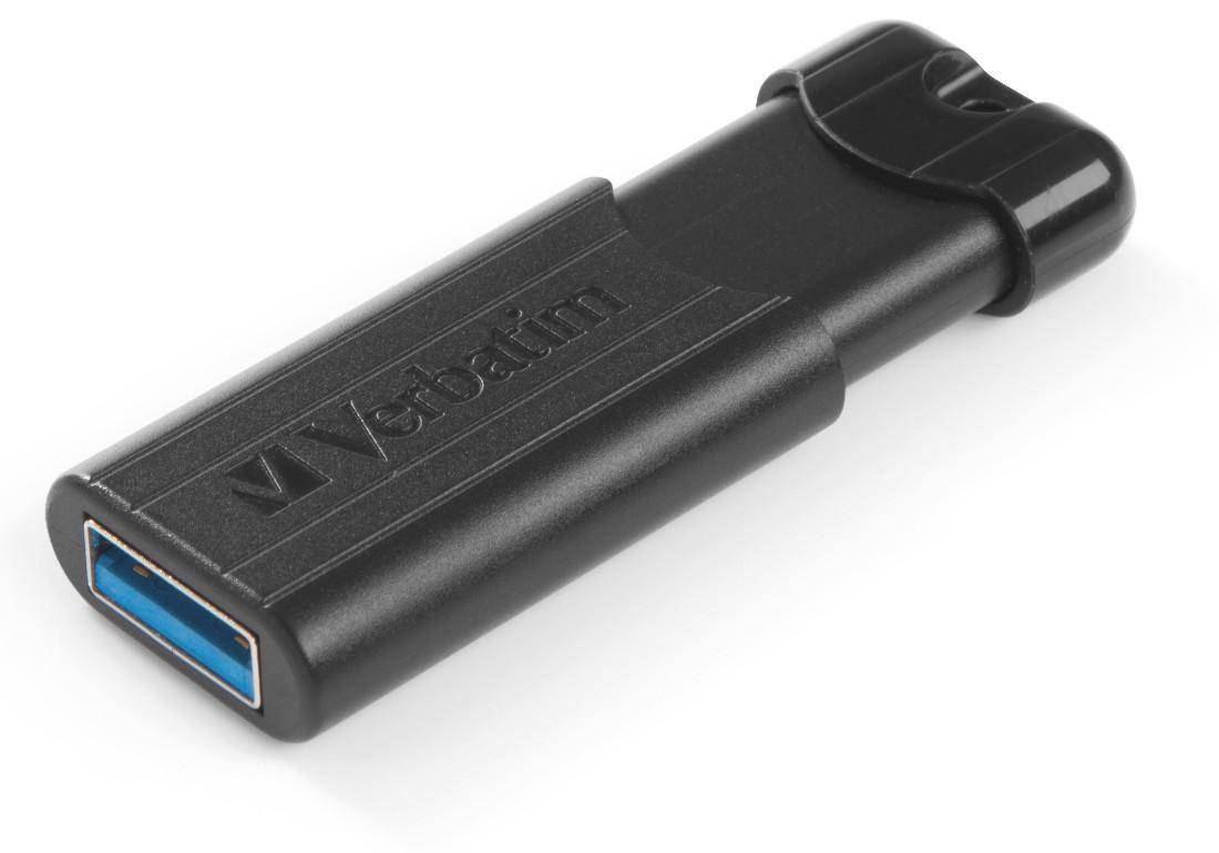 VERBATIM Memoria USB 3.0 PinStripe da 16Gb Colore Nero Nero-3