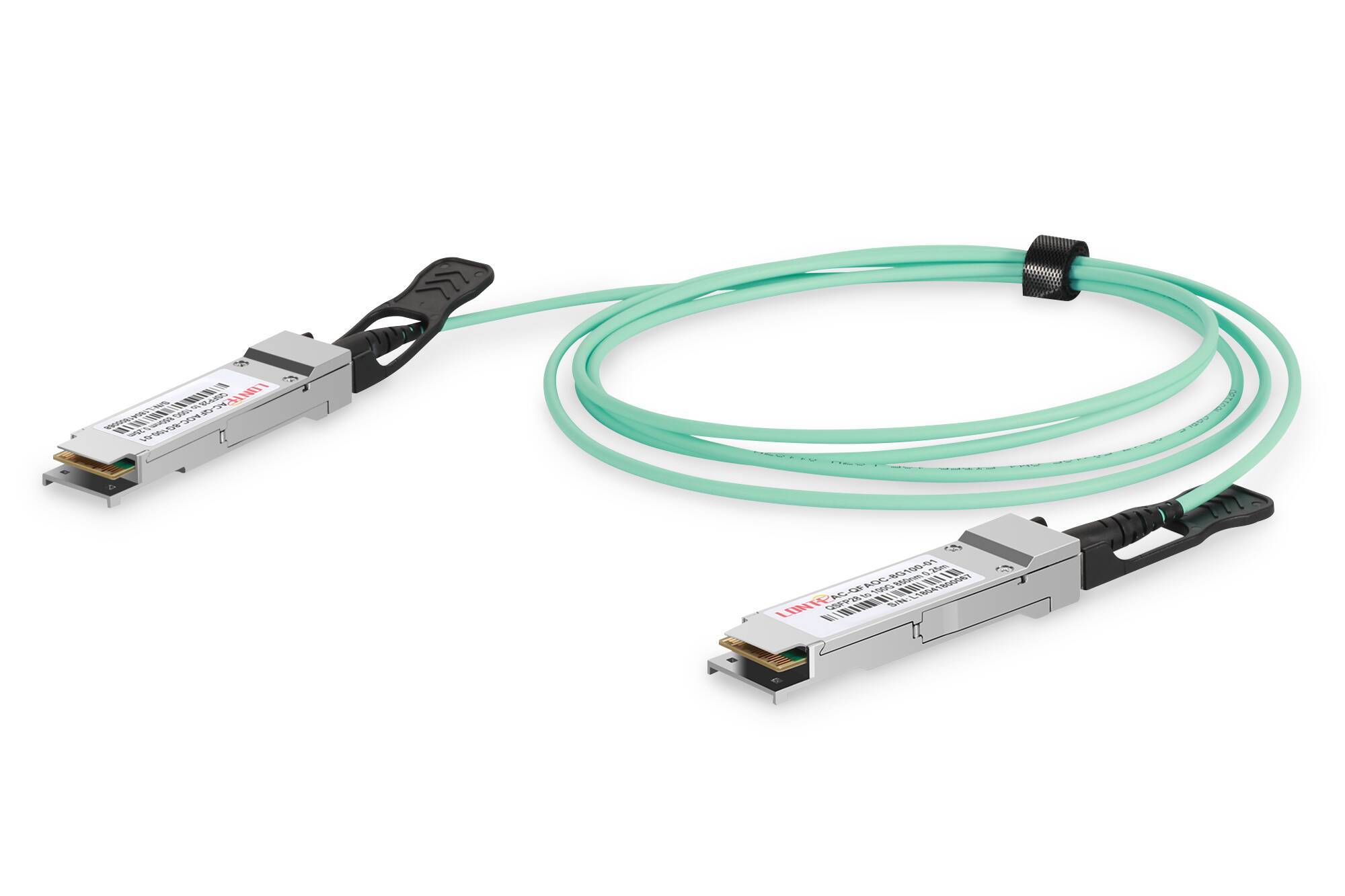 DIGITUS DIGITUS Cavo ottico attivo 100Gbps QSFP28 2m-4