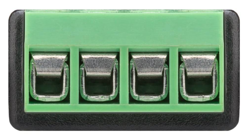 Morsettiera Goobay 4 pin > Spina jack da 3,5 mm (4 pin, stereo) - fissaggio a vite-3