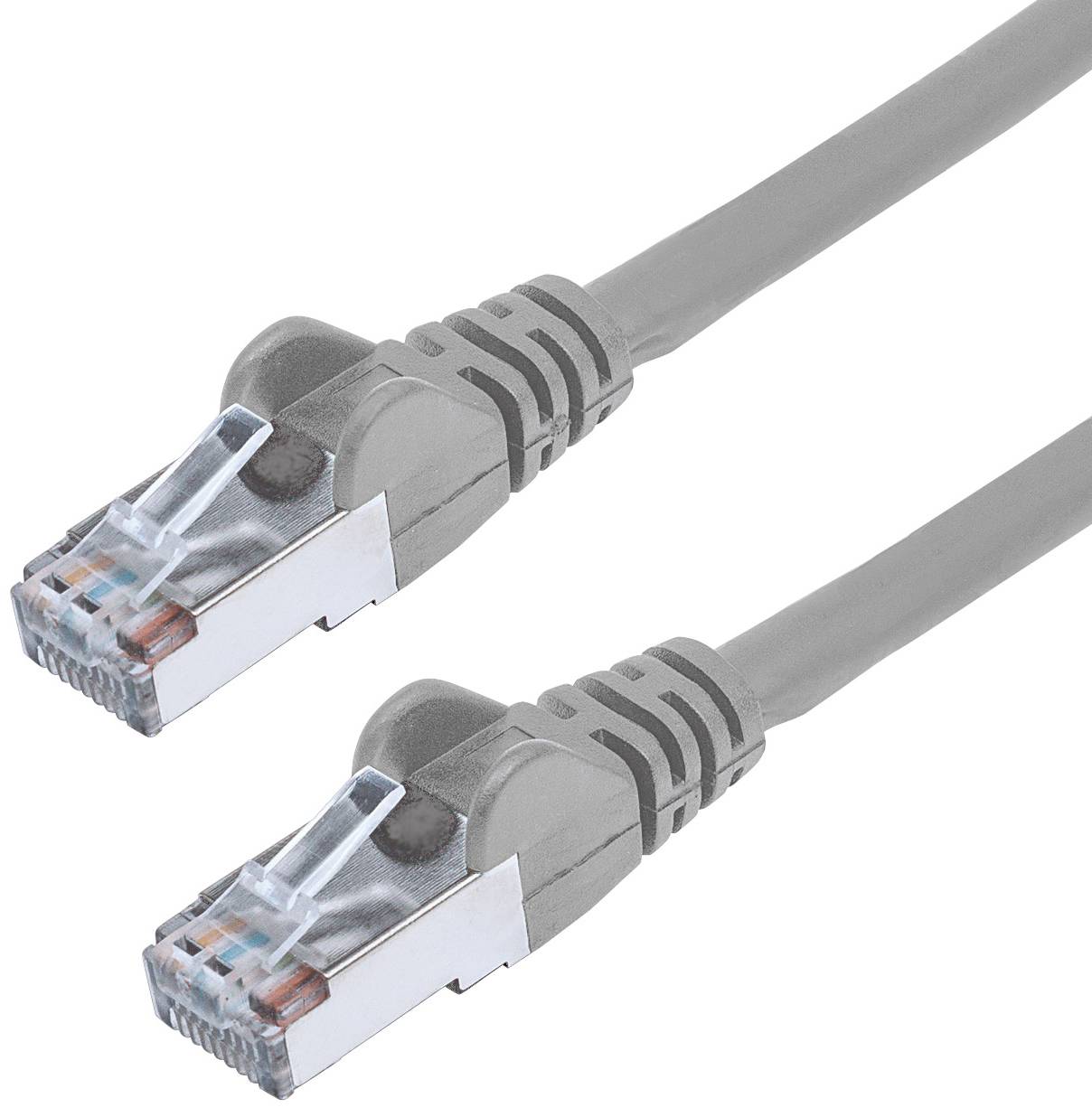 Intellinet 329958 RJ45 Cavo di rete, cavo patch CAT 5e F/UTP 15.00 m Grigio Schermatura a fogli 1 pz.-5