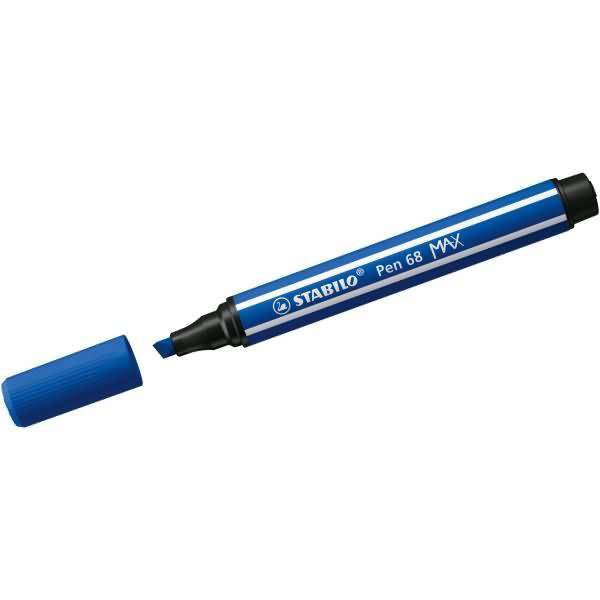 STABILO Pen 68 MAX marcatore Blu 1 pz
