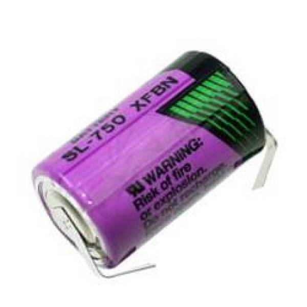 Batteria al litio inorganica Sunshine SL-750/T con capicorda a saldare