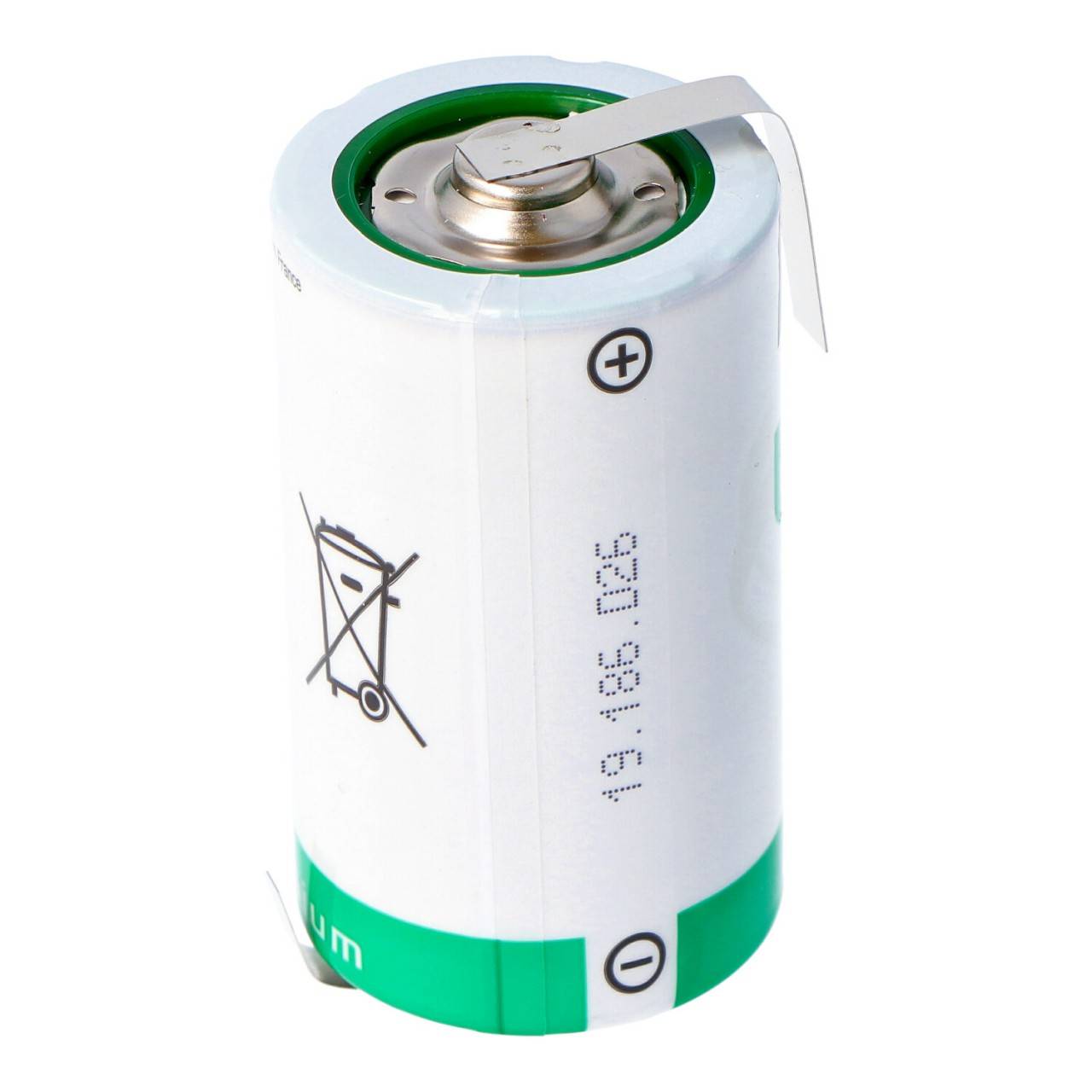 Batteria al litio SAFT LSH 20 3.6V Primaria LSH20 con capicorda a saldare Z-2