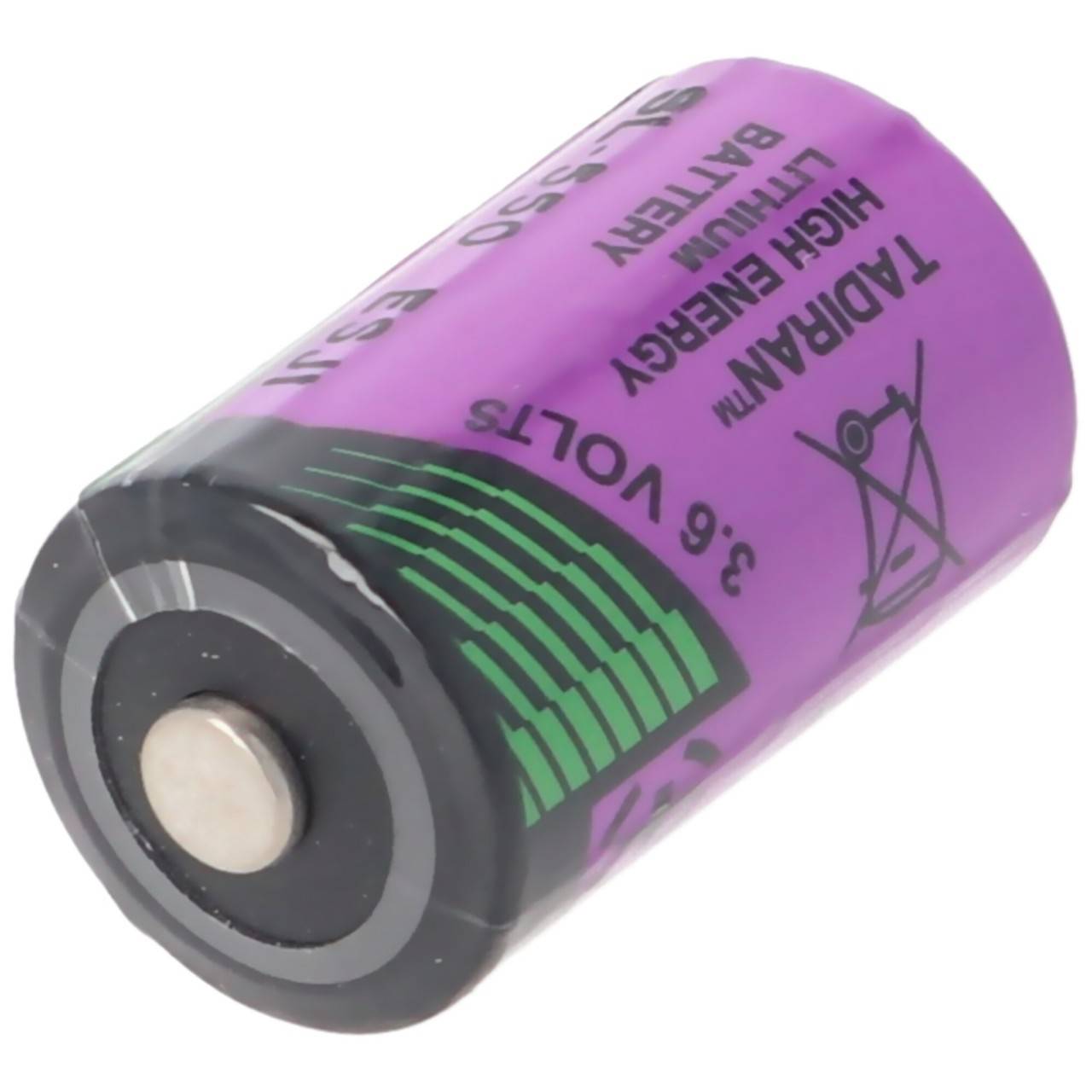 Tadiran LTC SL-550/S, codice produttore: 1110550100, batteria al litio cloruro di tionile 1/2AA-1