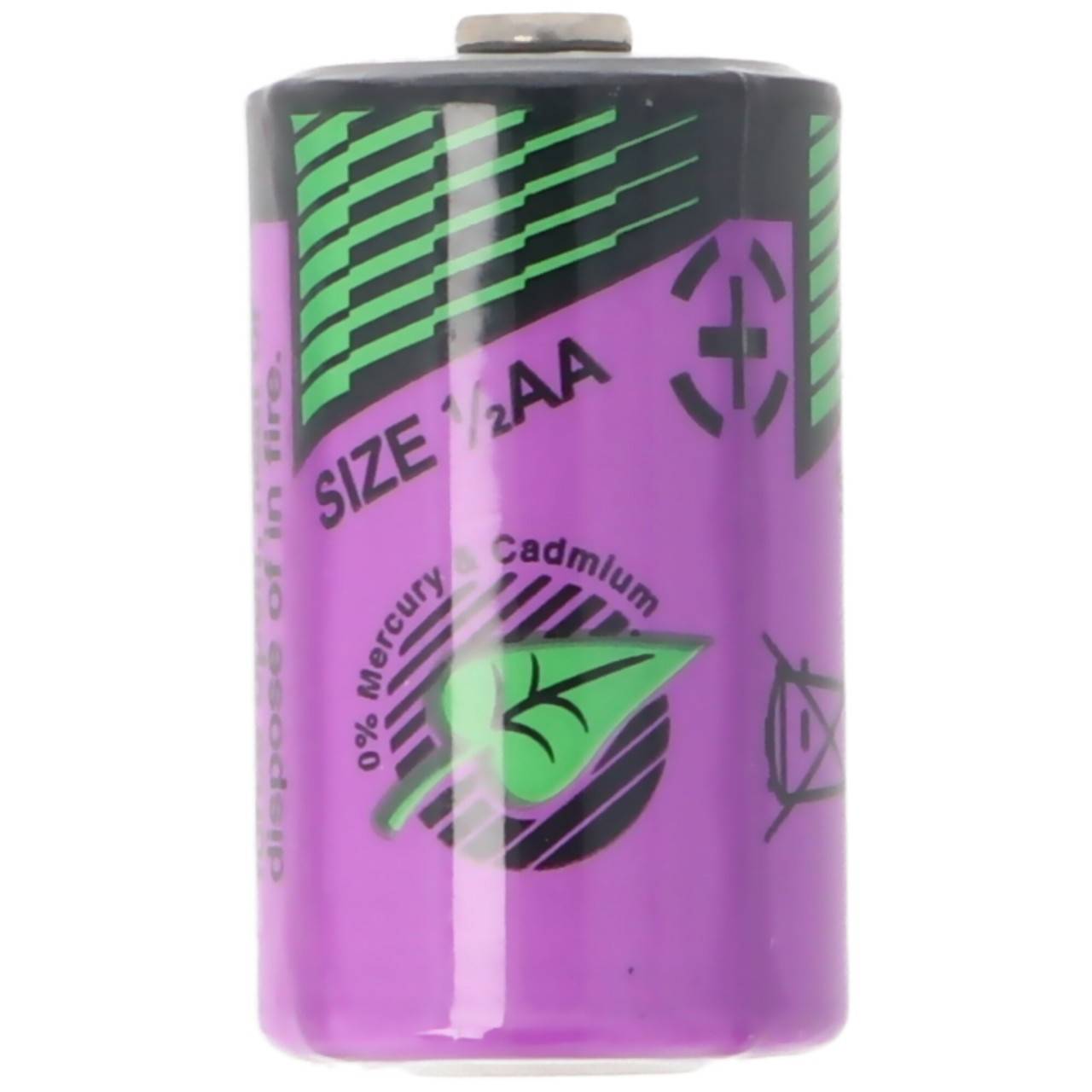 Tadiran LTC SL-550/S, codice produttore: 1110550100, batteria al litio cloruro di tionile 1/2AA-3