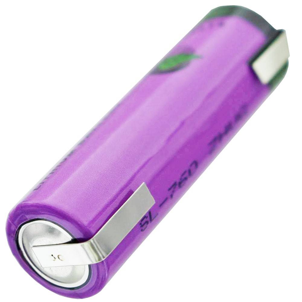 Batteria al litio inorganica Sunshine SL-760/T con capicorda a saldare a forma di U-1