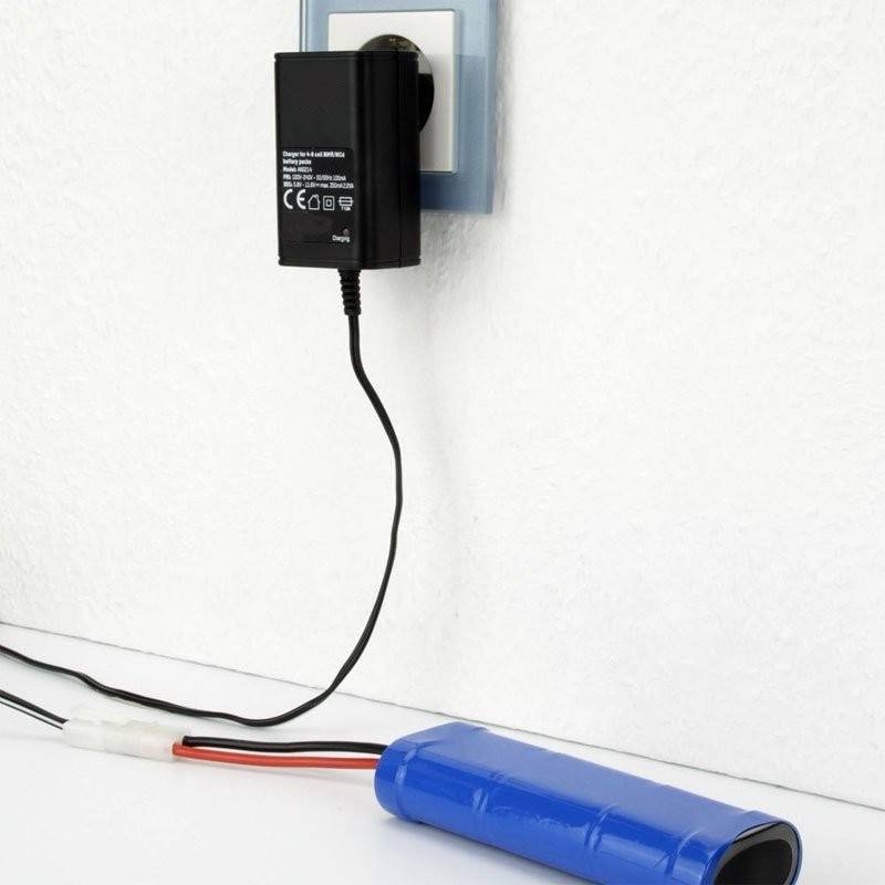 Caricabatterie rapido adatto per batterie Karcher K55, K55 PET NiMH-2