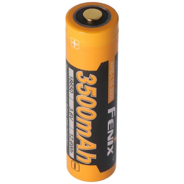 Batteria agli ioni di litio Panasonic 18650 con 3500 mAh e triplo circuito di protezione, 68,66x18,4 mm