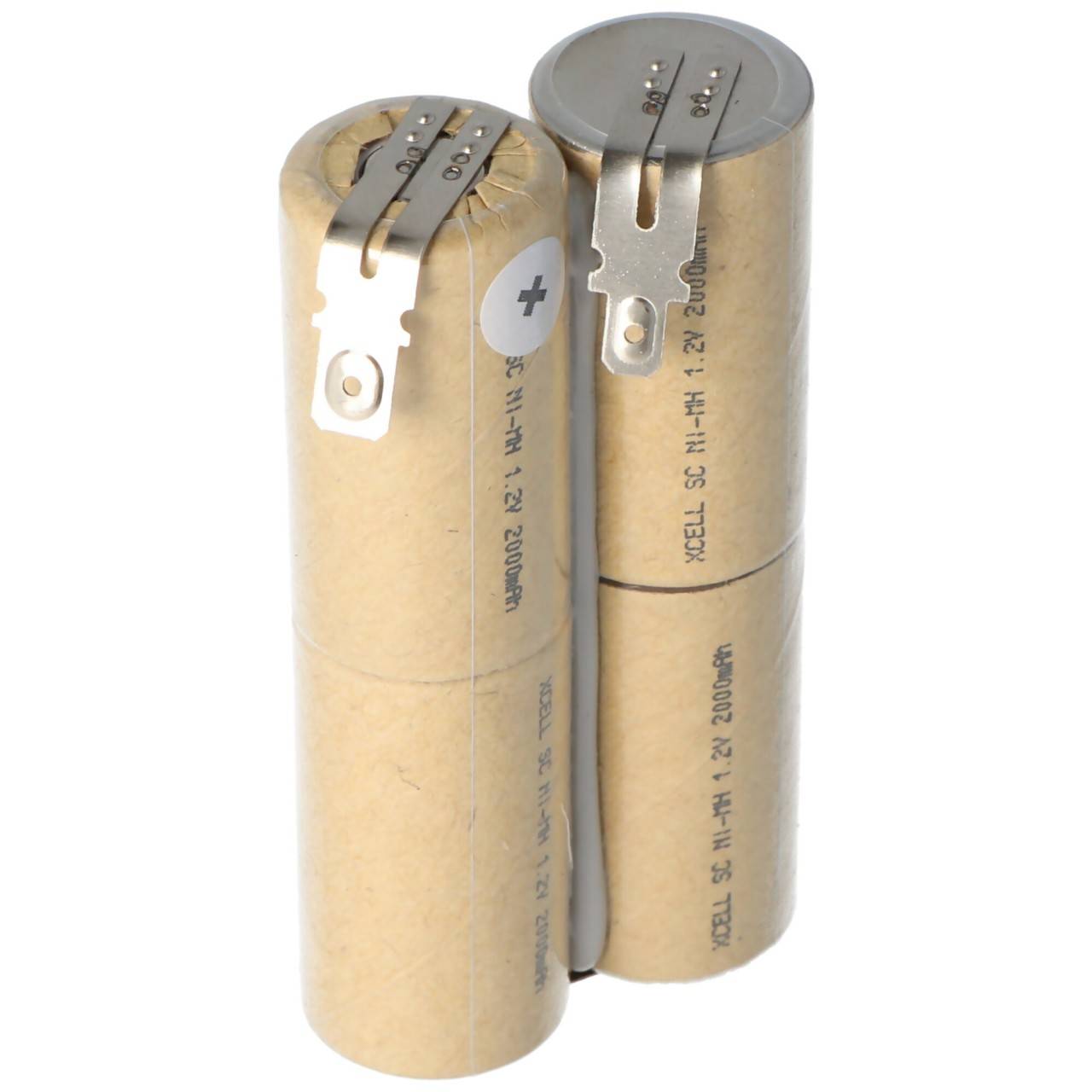 Batteria adatta per la batteria Philips Electric Sweeper FC6125 con 4,8 mm e 6,3 mm-1