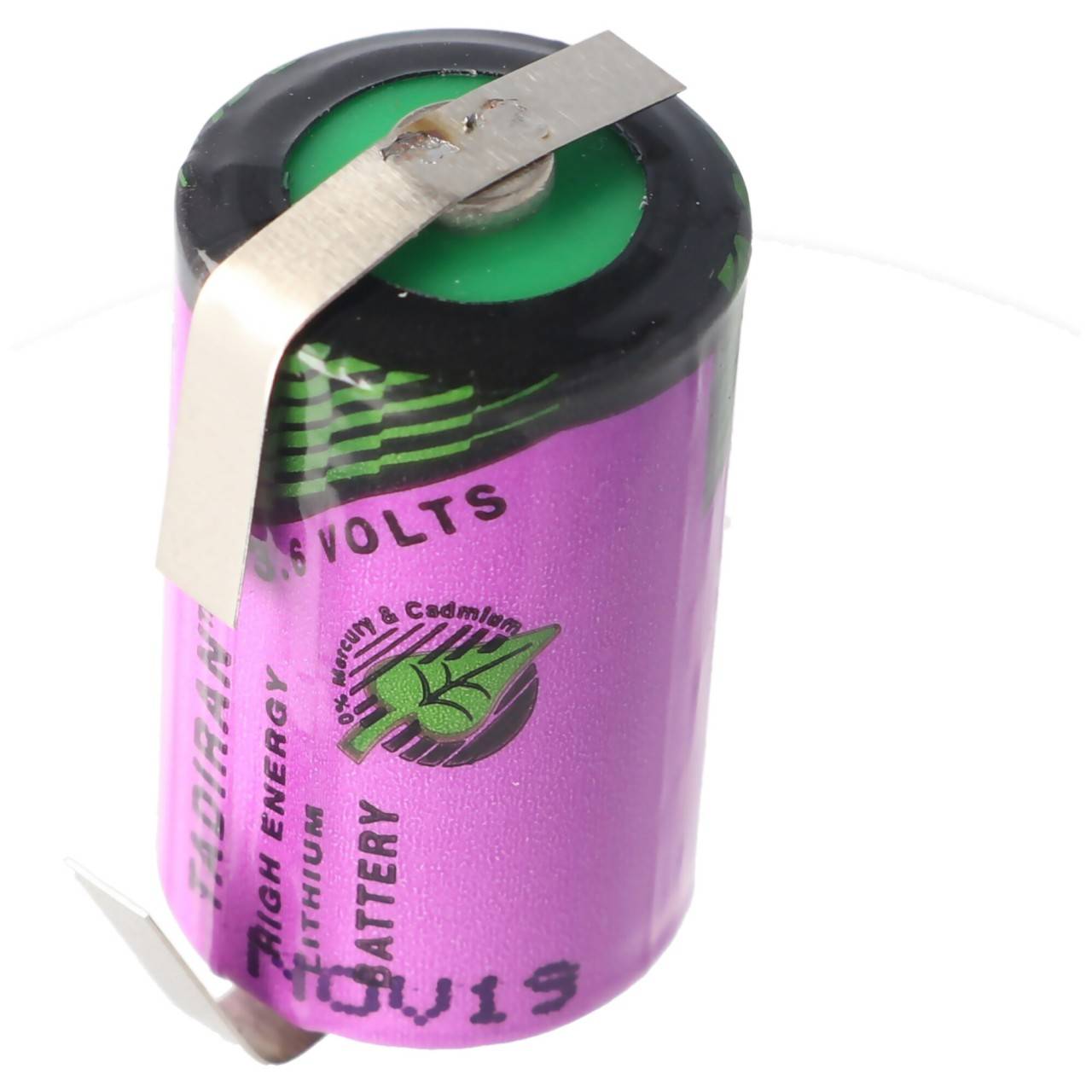 Batteria al litio inorganica Sunshine SL-350/T con capocorda a saldare a forma di U-1