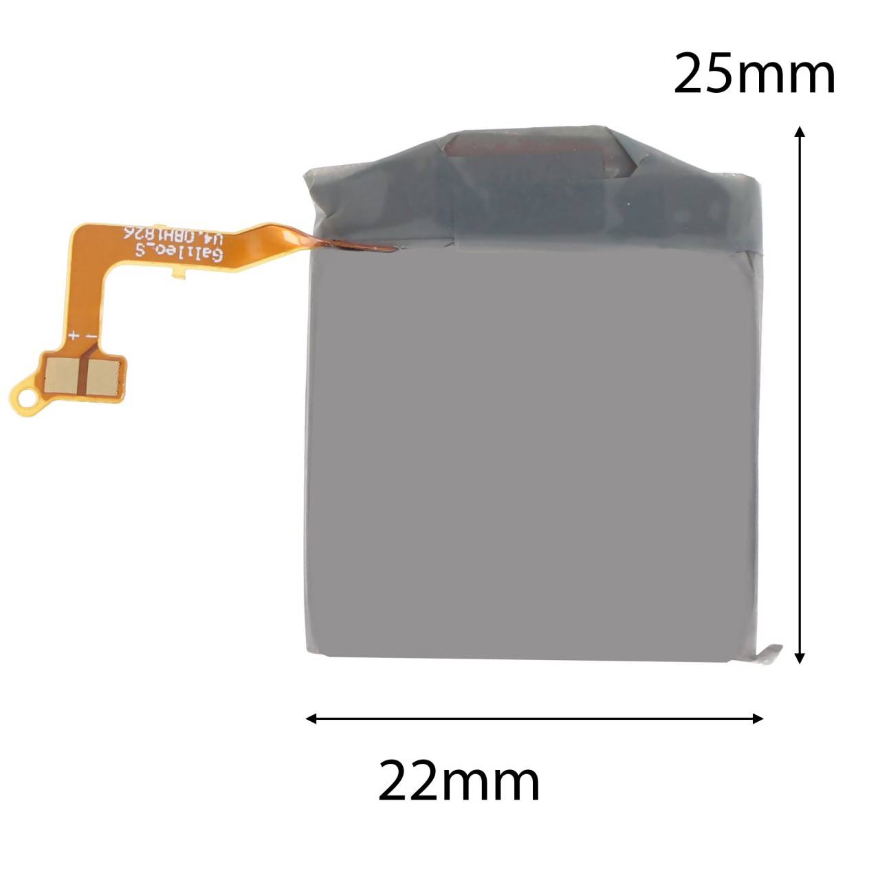 Batteria adatta per il tipo di batteria EB-BR170ABU Samsung Galaxy Watch SM-R810, SM-R815 42mm 250mAh-3