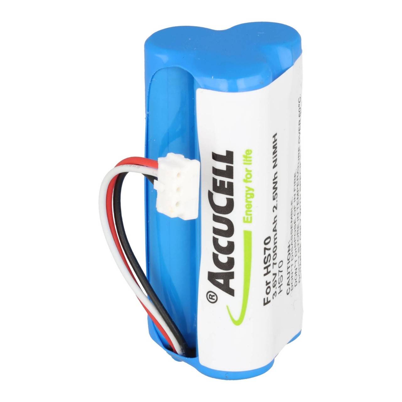 Batteria Wella Xpert HS70, 520902, HR-AAAU 3,6 Volt 700mAh, versione alta-1
