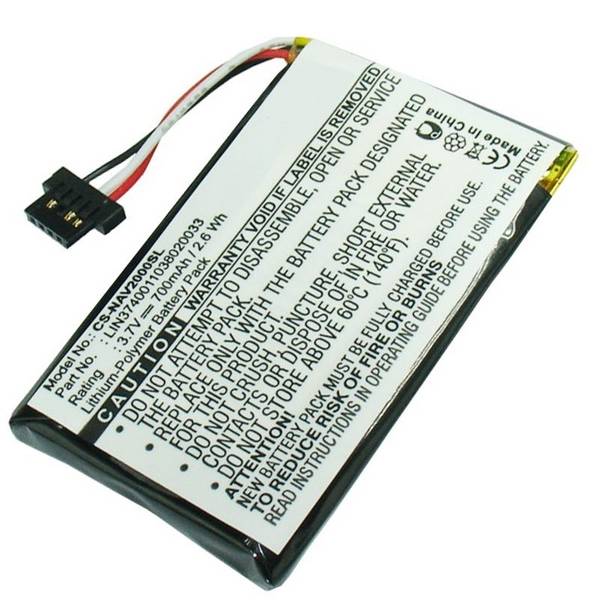 Batteria Navigon 20 Easy, 20 Plus come batteria replica della batteria AccuCell LIN3740011038020033