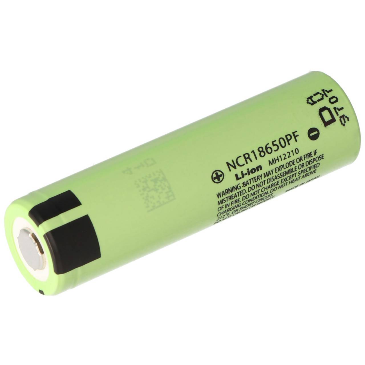 Panasonic NCR18650PF 3,6V 2900mAh 3,5C, max 10A, senza PTC, dimensioni 65,3x18,5mm-3