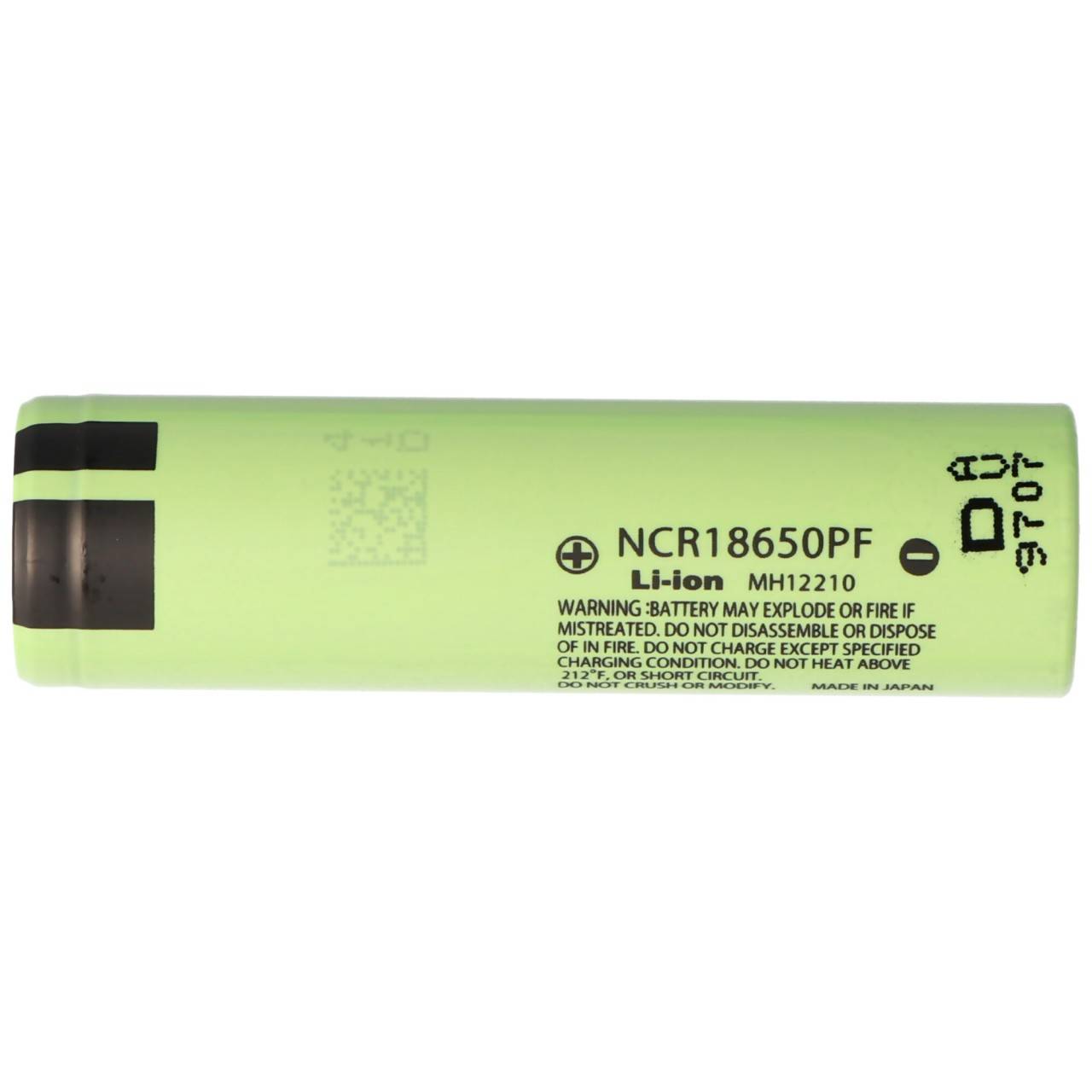 Panasonic NCR18650PF 3,6V 2900mAh 3,5C, max 10A, senza PTC, dimensioni 65,3x18,5mm-4