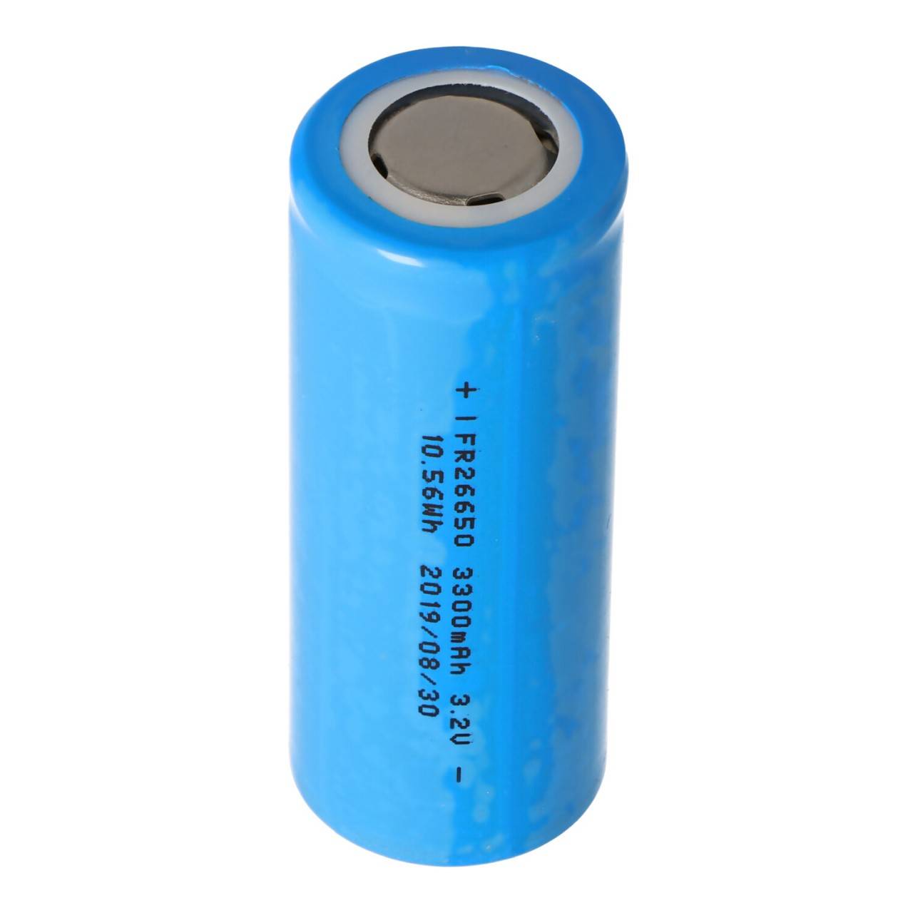 IFR26650 Batteria al litio ferro fosfato LiFePO4 3,2 V - 3,3 V 3300 mAh non protetta, 26,1x66 mm