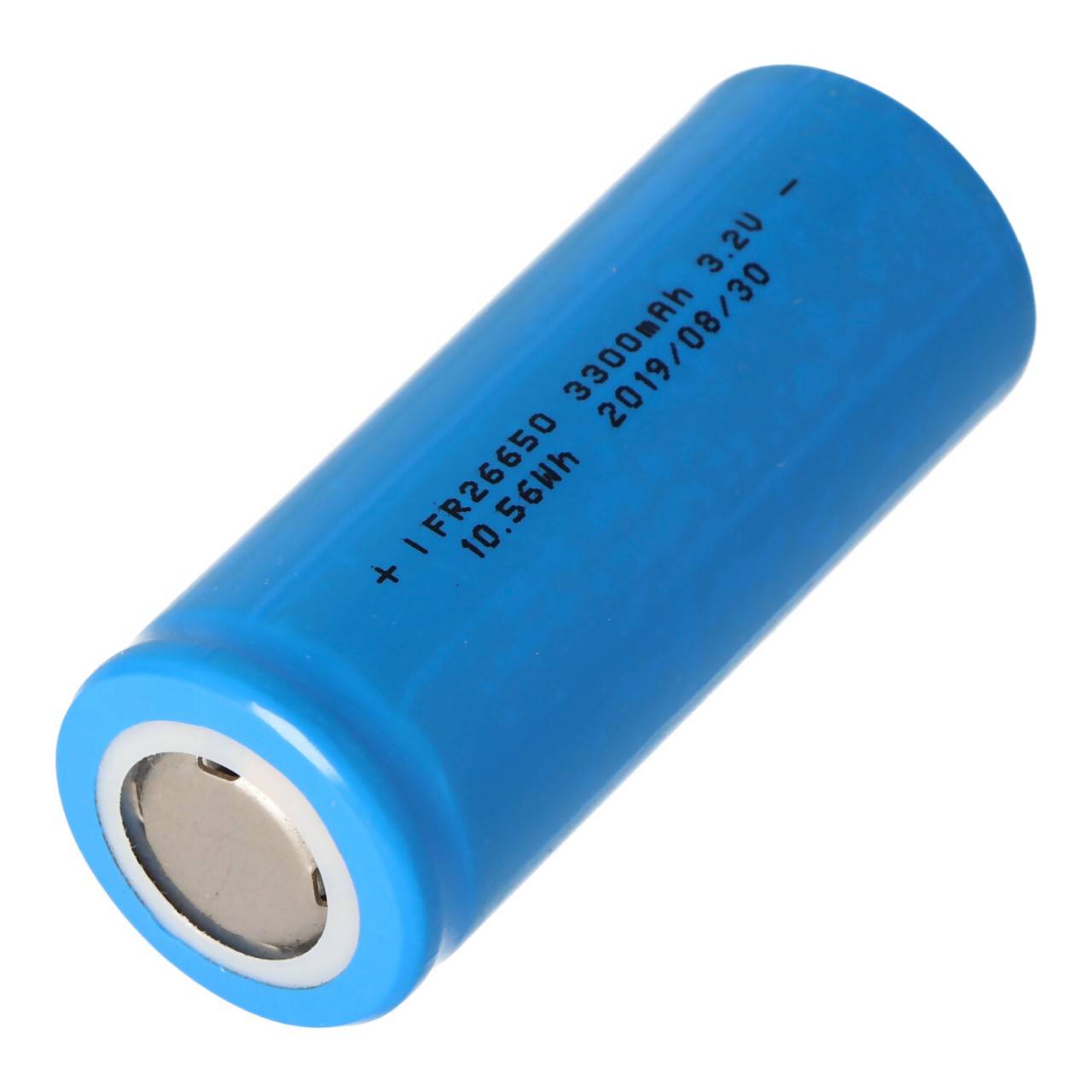 IFR26650 Batteria al litio ferro fosfato LiFePO4 3,2 V - 3,3 V 3300 mAh non protetta, 26,1x66 mm-2