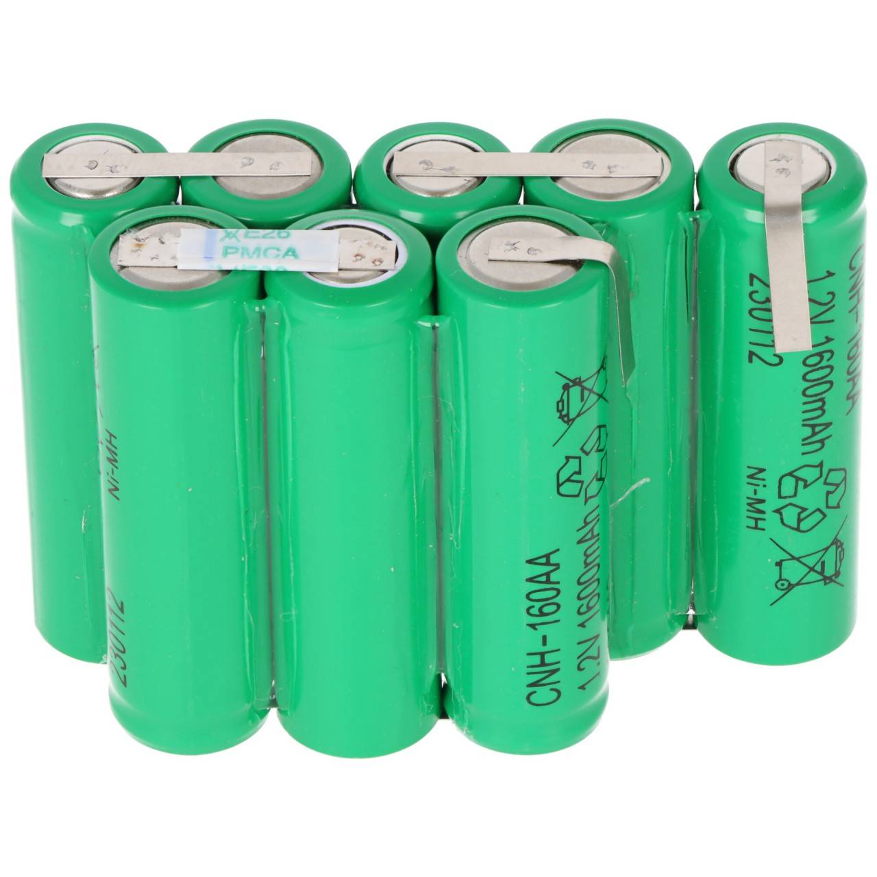 Batteria adatta per microfono MCW-D 521 con pacco batteria NiMH da 9,6 volt 1600mAh 1600mAh-0