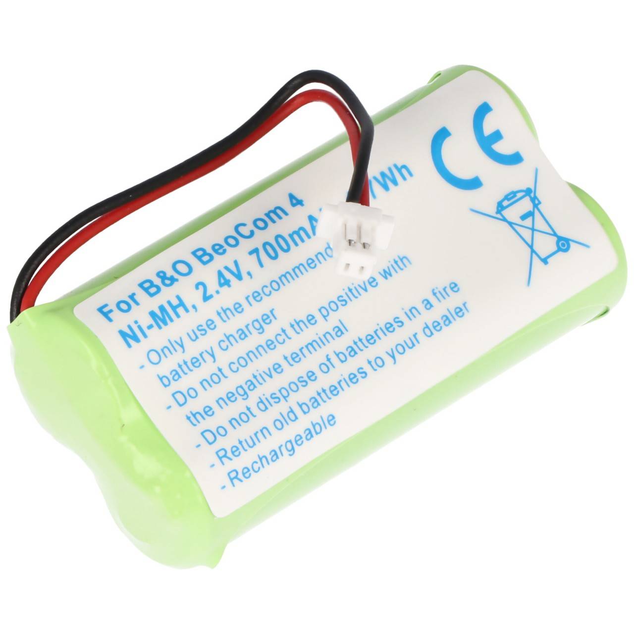 Batteria AccuCell adatta per batteria BANG & OLUFSEN BeoCom 4-3