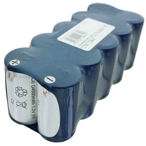 Batteria per illuminazione di emergenza 12 Volt 4000mAh 165 x 66 x 60mm