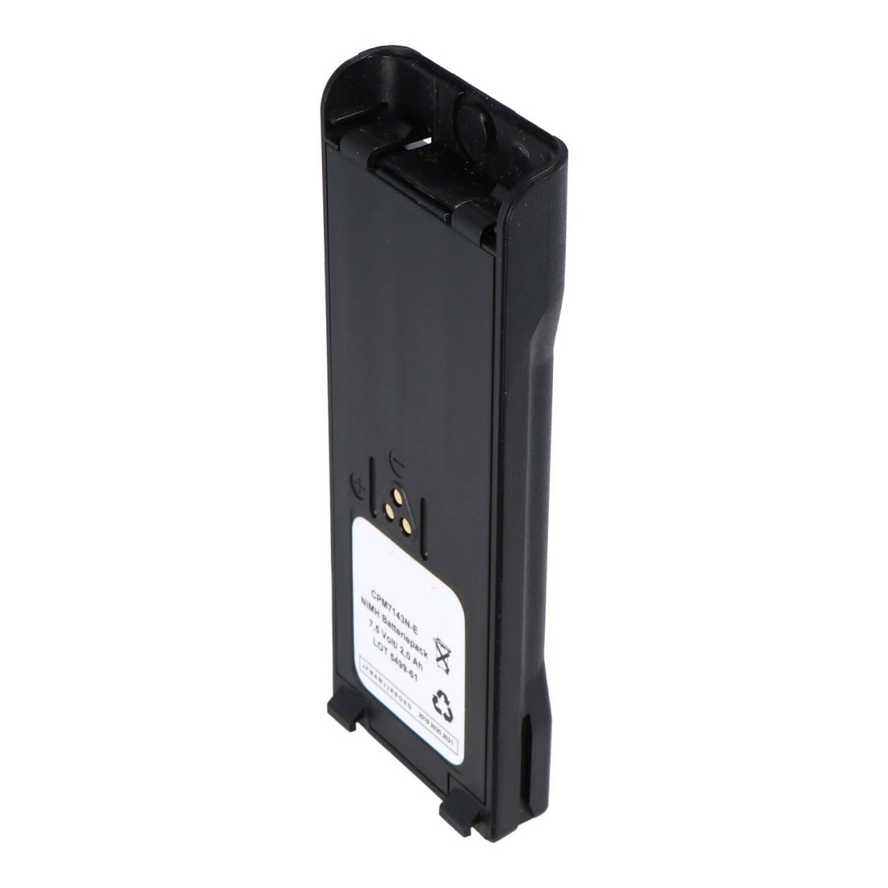 Batteria adatta per Motorola GP900, NTN-7143 2000mAh NiMH 2.0Ah con minore autoscarica-4