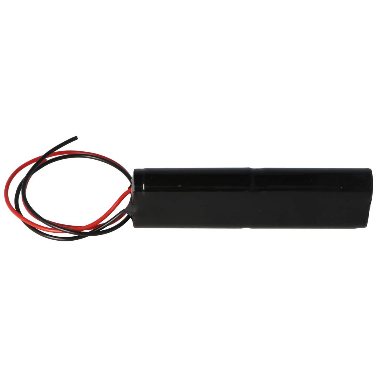 Batteria per illuminazione di emergenza NiCd S2x2 4,8V 0,90Ah, dimensioni circa 100mm x 15mm x 30mm con cavo e spina-3
