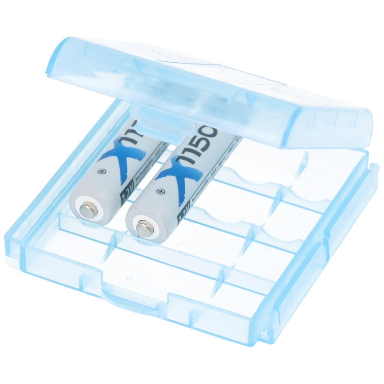 Batteria XC 1150mAh Micro AAA Ni-MH 1,2 Volt set da 4 con box batteria-3