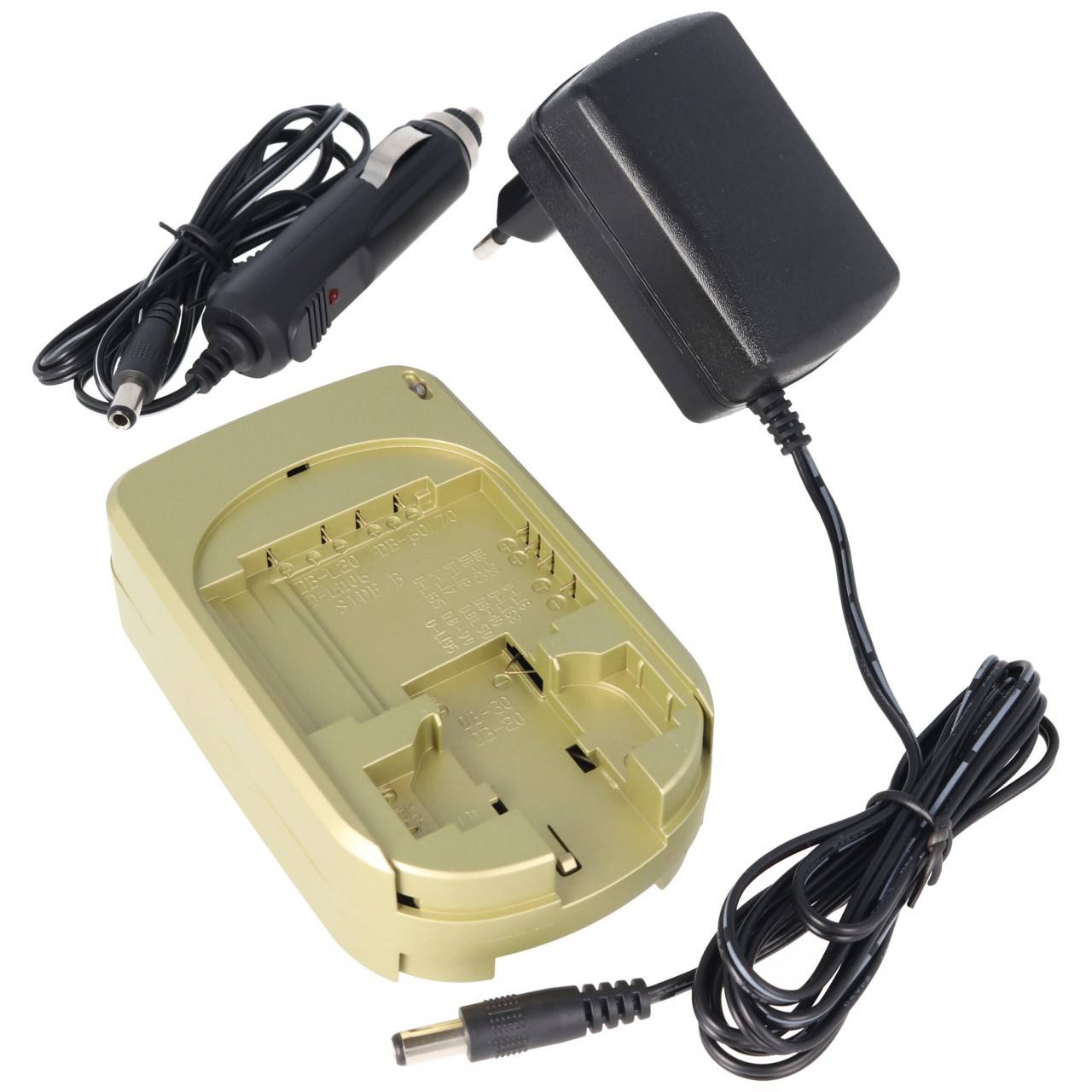 Caricabatterie double-side per fotocamere digitali e videocamere Batteria agli ioni di litio, PEN, RIC, Sanyo-2