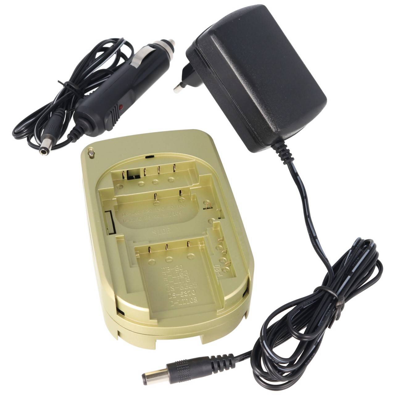 Caricabatterie double-side per fotocamere digitali e videocamere Batteria agli ioni di litio, PEN, RIC, Sanyo-3