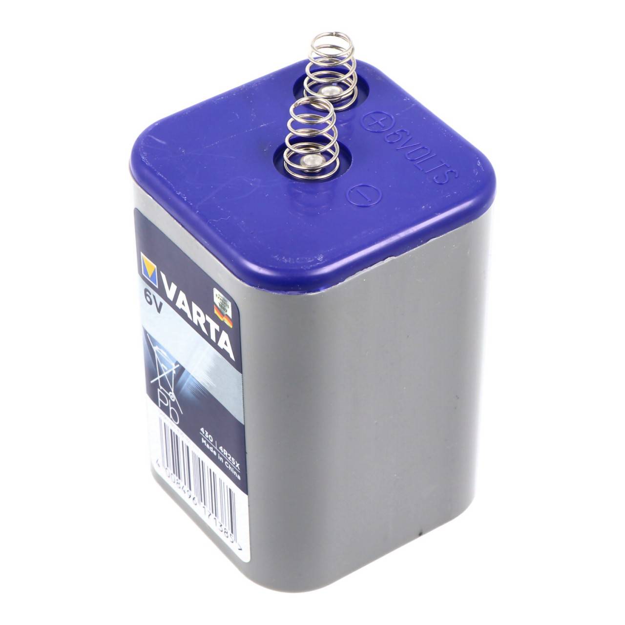 Batteria blocco Varta 430, batteria tipo 4R25, batteria lampada-2