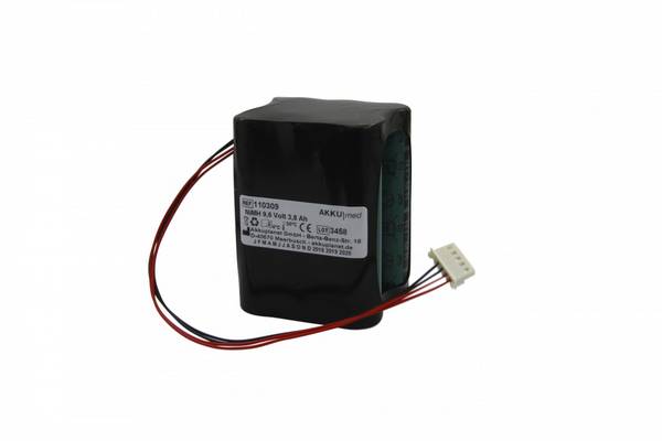 Batteria NiMH adatta per Nellcor N-560, N560 Oximax. Polso mediana M6008-O