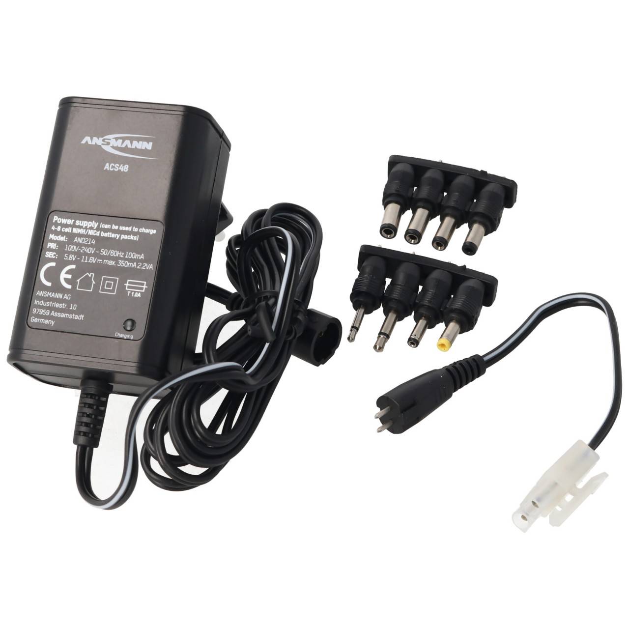 Caricabatterie rapido adatto per batterie Karcher K55, K55 PET NiMH-4