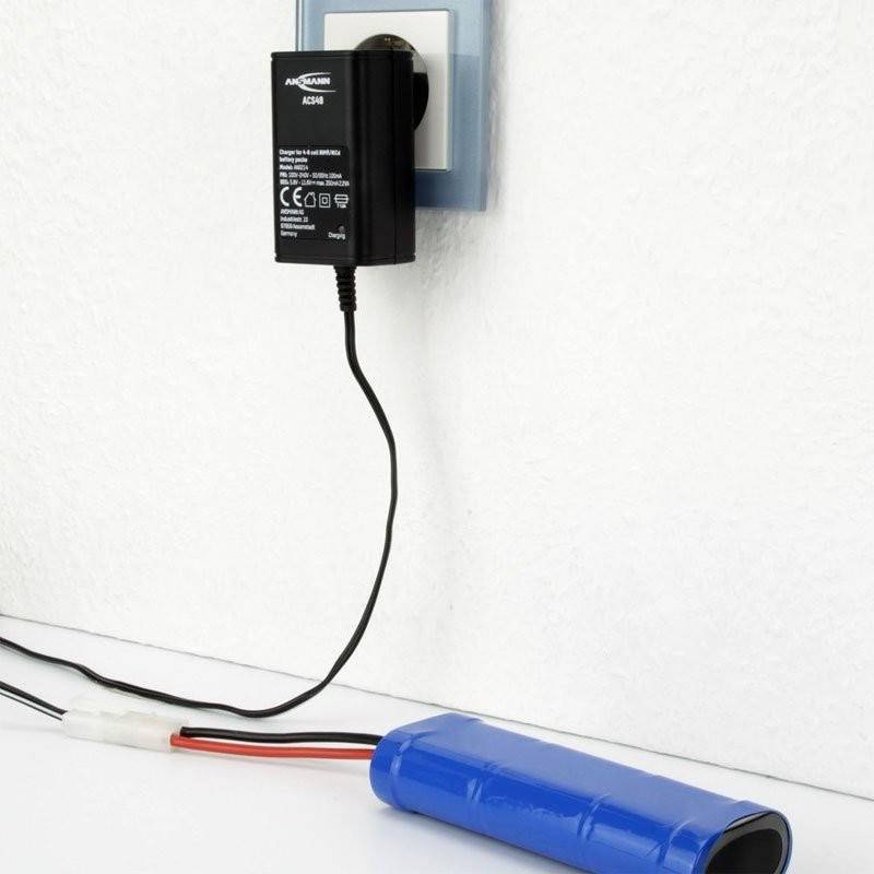 Caricabatterie Ansmann ACS48 1001-0024 per pacchi batteria da 4,8 - 9,6 volt-3