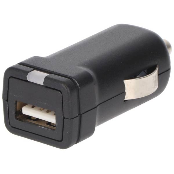 Caricabatteria da auto AccuCell USB - 2.4A con Auto-ID - nero