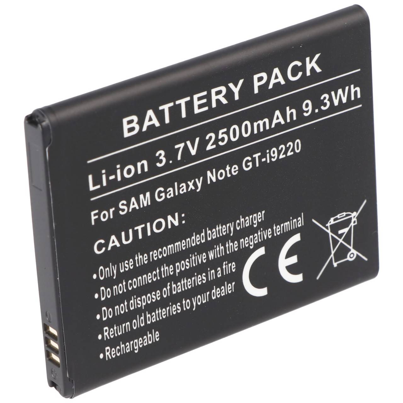 Batteria adatta per Samsung Galaxy Note, Samsung GT-i9220, Samsung GT-N7000, EB6152-3