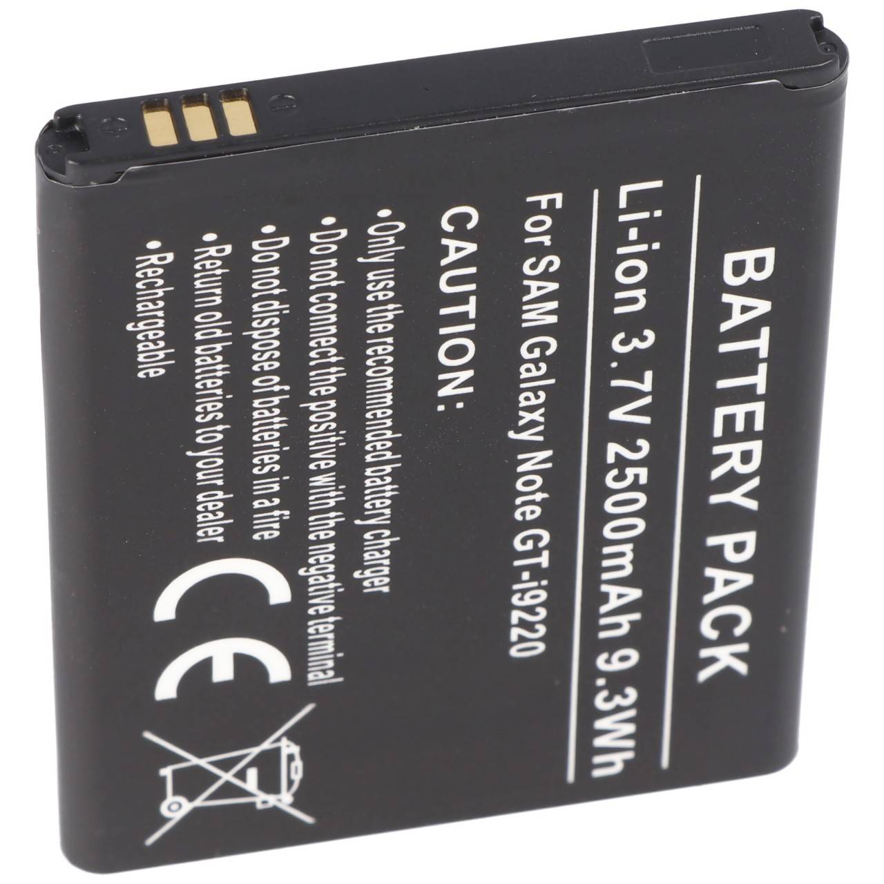 Batteria adatta per Samsung Galaxy Note, Samsung GT-i9220, Samsung GT-N7000, EB6152-4