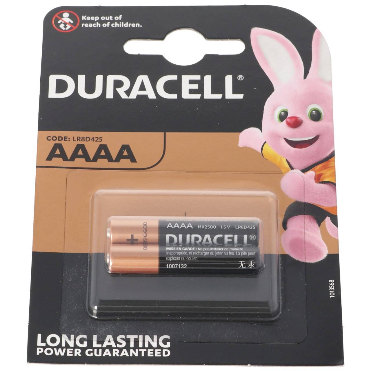AAAA DURACELL ULTRA M3 MN2500 si prega di notare le dimensioni circa 41,5 x 8,3 mm, batteria alcalina LR61-3