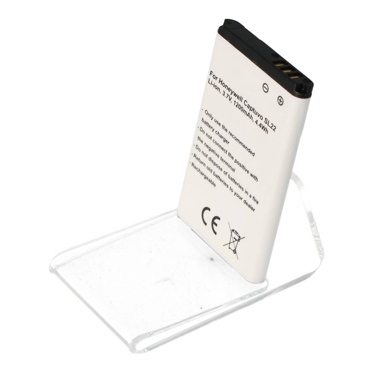 Batteria adatta per la batteria Honeywell Captuvo SL22 26111710, 3159122, 55-003233-01, BAT-MOB00, PS1615000794 1200mAh-0