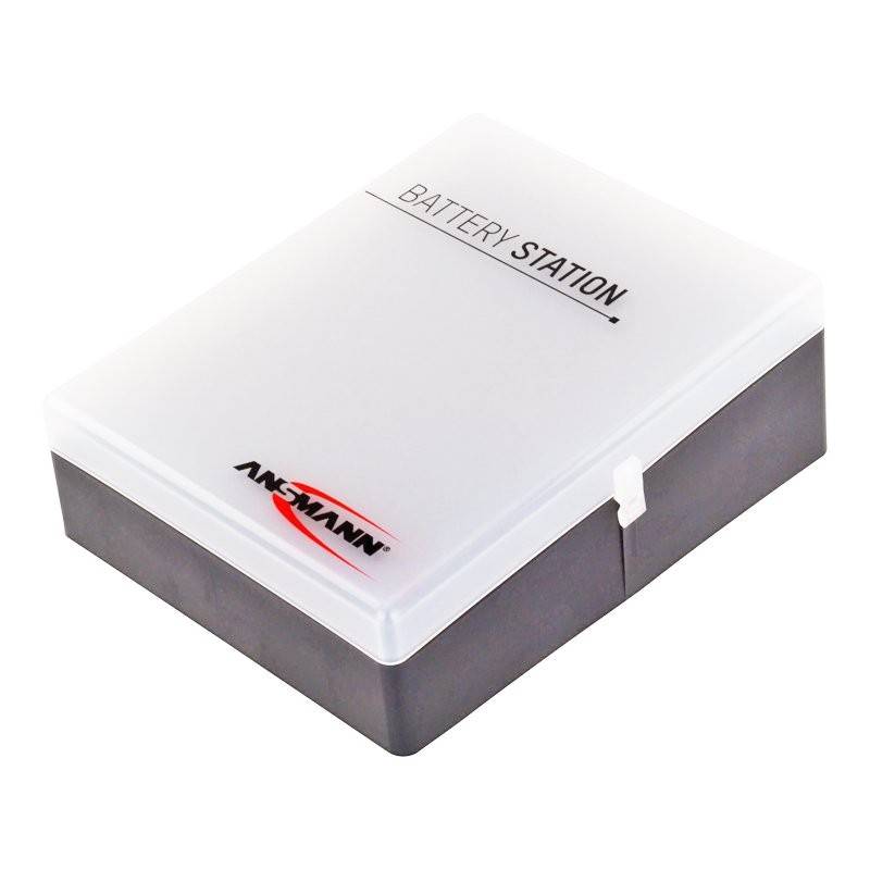 Batteria Ansmann e contenitore per batterie fino a 24x AA, 16x AAA, 4x 9V-2