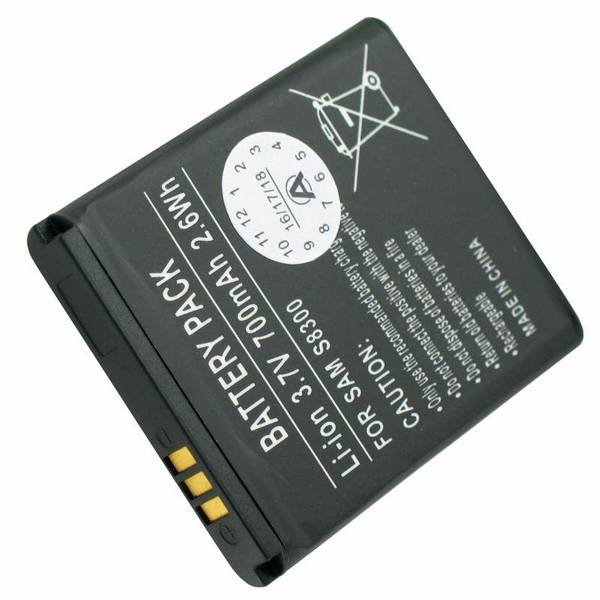 AccuCell batteria adatta per Samsung SGH-S8300, AB533640BU, AB533640BE